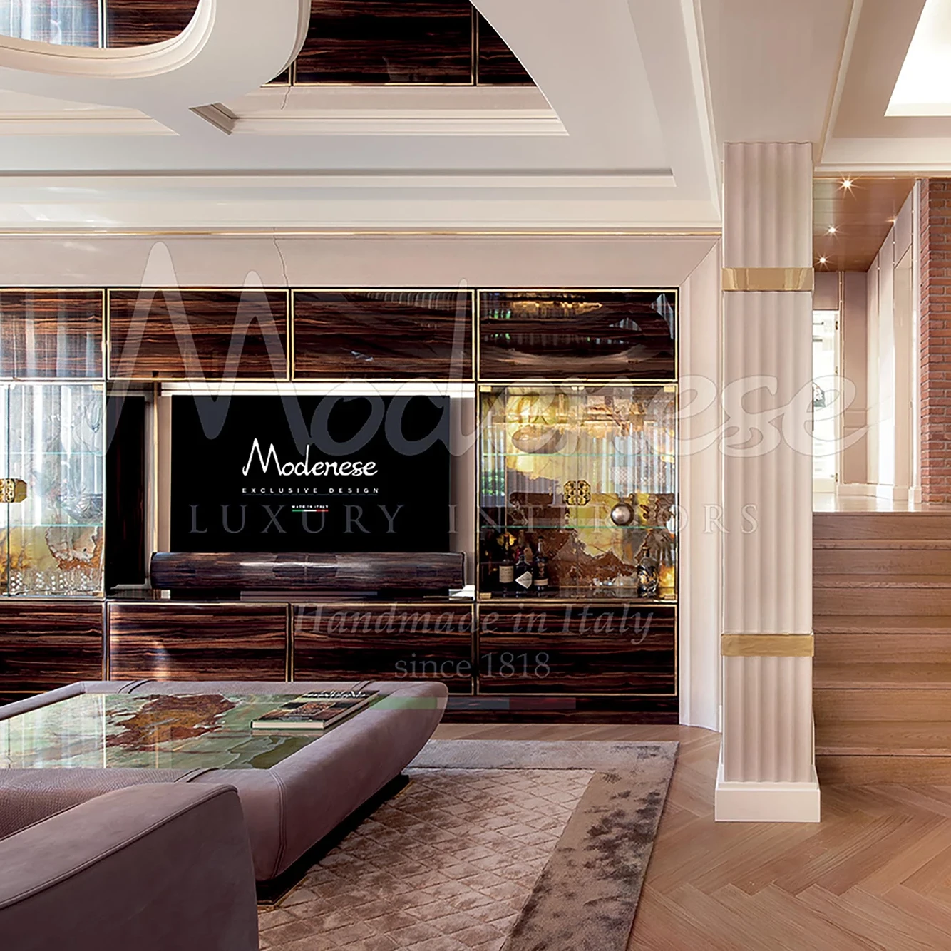 Exclusive Flat Interior Design Crafted by Modenese Luxury Interiors